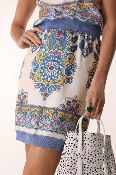 Etro Printed Mini Skirt | Thumbnail 3