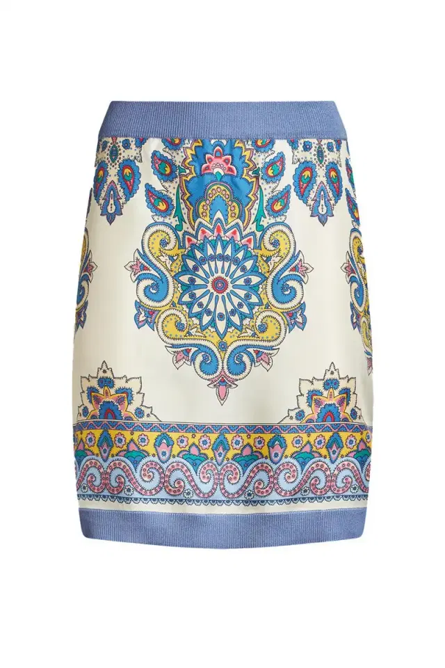 Etro Printed Mini Skirt