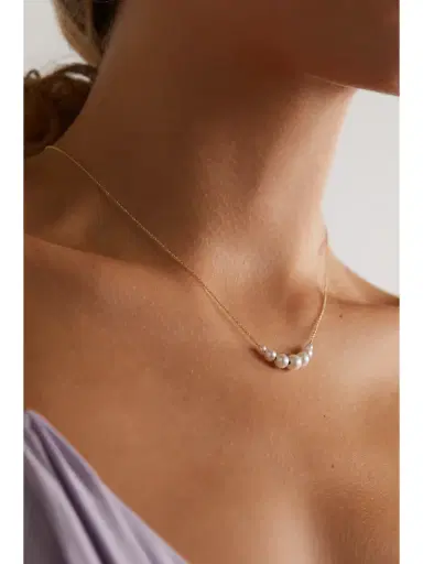 Sophie Bille Brahe Grand Orangerie De Perle 14-karat Gold Pearl Necklace | Thumbnail 2 Sophie Bille Brahe Grand Orangerie De Perle 14-karat Gold Pearl Necklace | Thumbnail 2