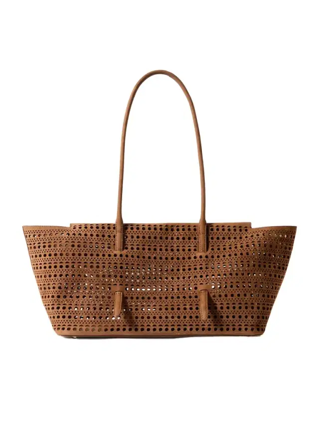 Neo Mina Perforated Nubuck Tote