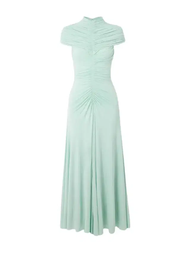 Alaïa Ruched Jersey Midi Dress