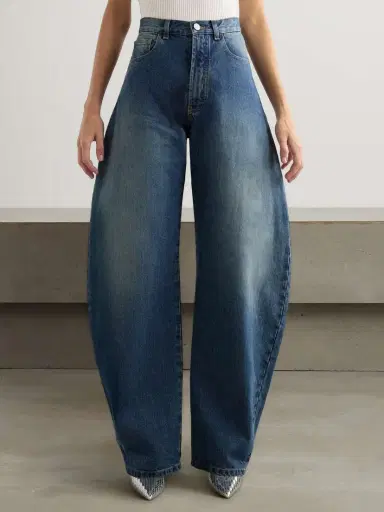 Alaïa High-rise Barrel-leg Jeans | Thumbnail 3 Alaïa High-rise Barrel-leg Jeans | Thumbnail 3