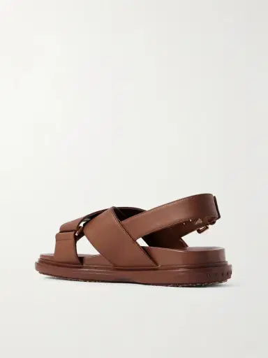 Marni Fussbett Leather Slingback Sandals | Thumbnail 3 Marni Fussbett Leather Slingback Sandals | Thumbnail 3