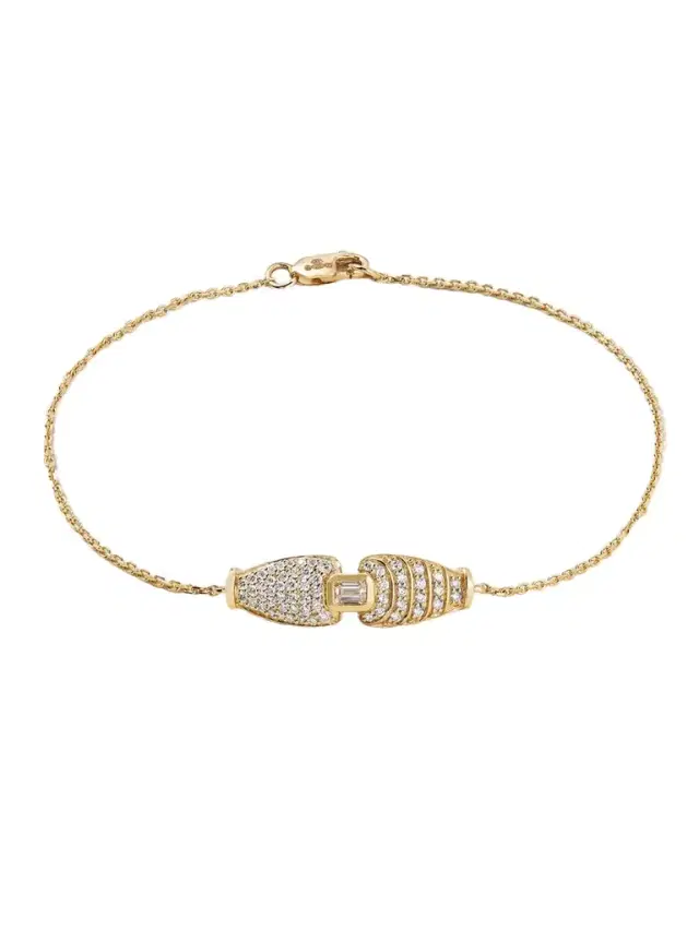 Almasika 18-karat Gold Diamond Bracelet