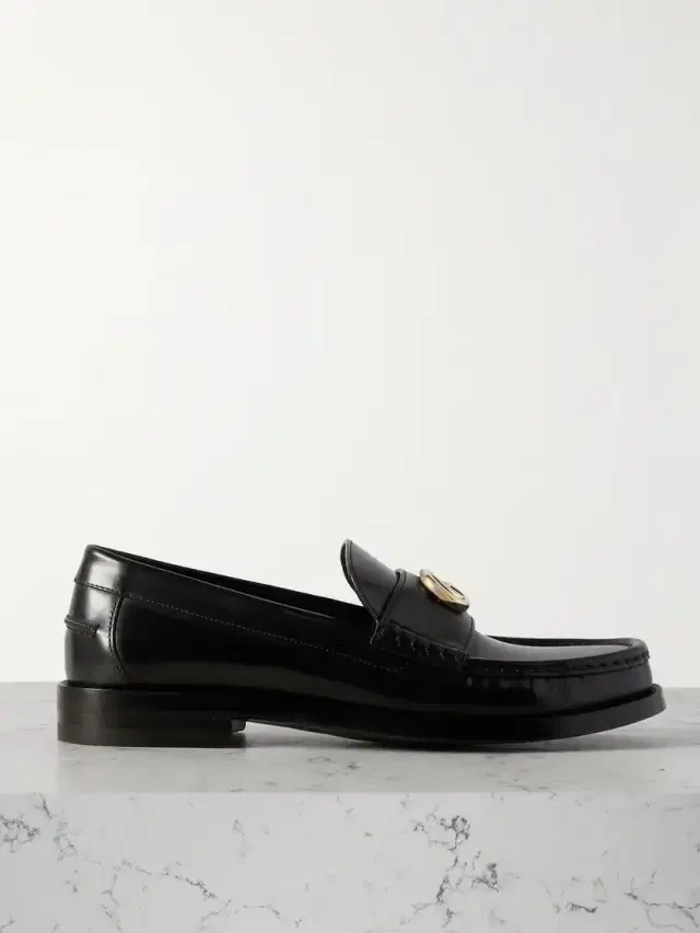 Marmont Logo-embellished Leather Loafers