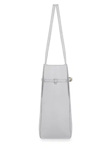 Givenchy Women's Voyou Tote Bag in Leather - Light Grey | Thumbnail 3