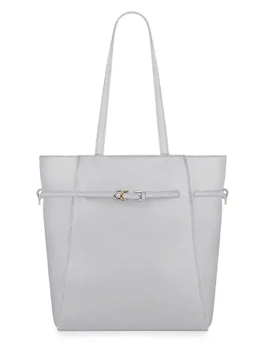 Givenchy Women's Voyou Tote Bag in Leather - Light Grey | Thumbnail 1