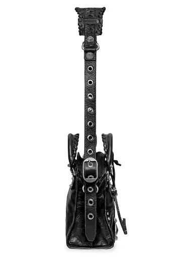 Balenciaga Women's Neo Cagole Handbag - Black | Thumbnail 4 Balenciaga Women's Neo Cagole Handbag - Black | Thumbnail 4