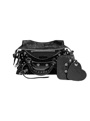 Balenciaga Women's Neo Cagole Handbag - Black | Thumbnail 6 Balenciaga Women's Neo Cagole Handbag - Black | Thumbnail 6