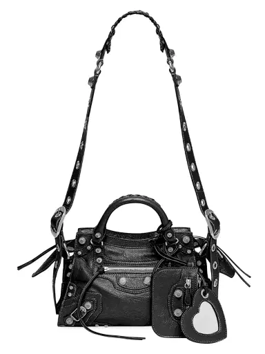 Balenciaga Women's Neo Cagole Handbag - Black | Thumbnail 1 Balenciaga Women's Neo Cagole Handbag - Black | Thumbnail 1
