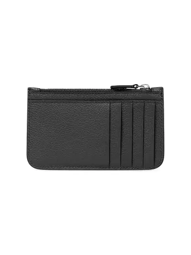 Balenciaga Women's Cash  Long Coin and Card Holder - Black | Thumbnail 2