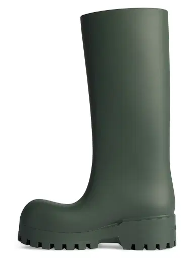 Balenciaga Women's Bulldozer Rainboots - Black | Thumbnail 7 Balenciaga Women's Bulldozer Rainboots - Black | Thumbnail 7