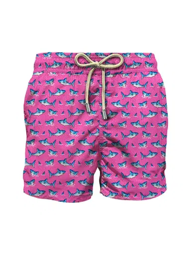 MC2 Saint Barth Men's Lighting Micro Fantasy Graphic Swim Trunks - Malie | Thumbnail 1