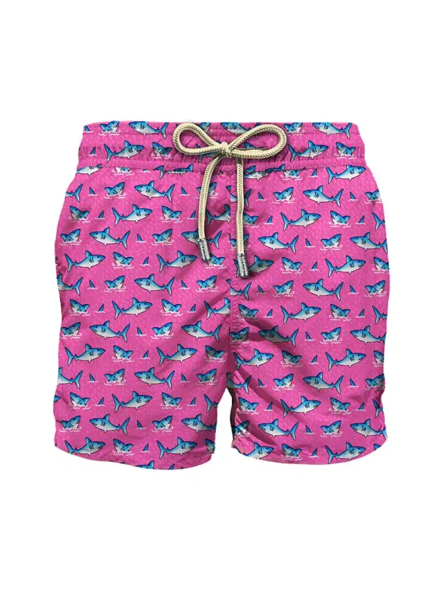 Men's Lighting Micro Fantasy Graphic Swim Trunks - Malie