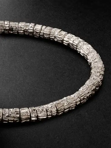 M. COHEN Woody Sterling Silver Bracelet - Men | Thumbnail 4 M. COHEN Woody Sterling Silver Bracelet - Men | Thumbnail 4