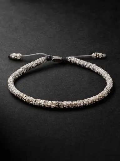 M. COHEN Woody Sterling Silver Bracelet - Men | Thumbnail 1 M. COHEN Woody Sterling Silver Bracelet - Men | Thumbnail 1