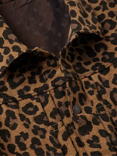 KAPITAL Leopard-Print Brushed Cotton-Blend Twill Jacket - Men | Thumbnail 4