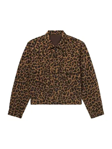 KAPITAL Leopard-Print Brushed Cotton-Blend Twill Jacket - Men | Thumbnail 1