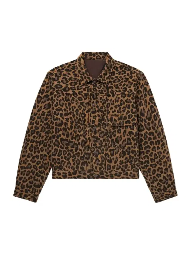 KAPITAL Leopard-Print Brushed Cotton-Blend Twill Jacket - Men