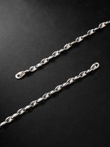 M. COHEN Neo Sterling Silver Chain Necklace - Men | Thumbnail 3