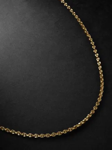Hoorsenbuhs Micro Open-Link™ 18-Karat Gold Diamond Chain Necklace - Men | Thumbnail 1 Hoorsenbuhs Micro Open-Link™ 18-Karat Gold Diamond Chain Necklace - Men | Thumbnail 1