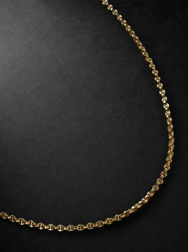 Hoorsenbuhs Micro Open-Link™ 18-Karat Gold Diamond Chain Necklace - Men