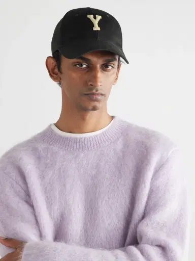 Saint Laurent Logo-Appliquéd Cotton-Twill Baseball Cap - Men | Thumbnail 2 Saint Laurent Logo-Appliquéd Cotton-Twill Baseball Cap - Men | Thumbnail 2