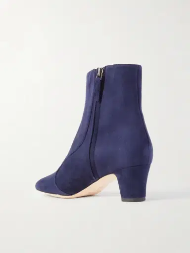 Manolo Blahnik Myconia 50 Suede Ankle Boots | Thumbnail 3 Manolo Blahnik Myconia 50 Suede Ankle Boots | Thumbnail 3