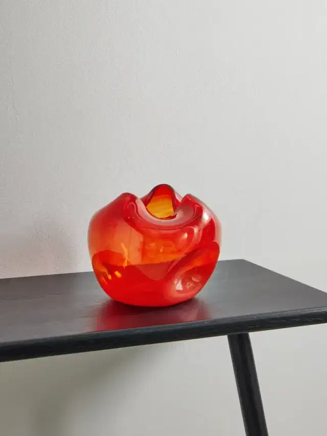 The Bubble To End All Bubbles Recycled-glass Vase