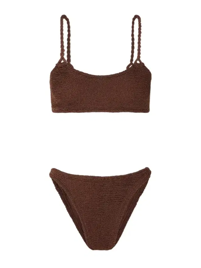 Phoebe Metallic Seersucker Bikini