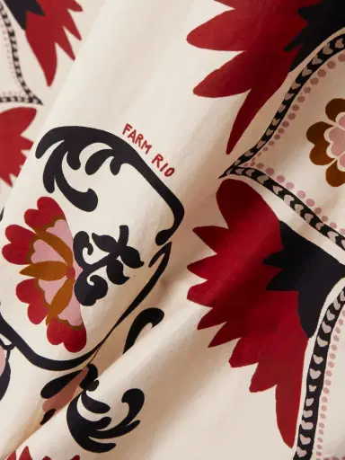 Farm Rio Cashew Mandala Floral-print Cotton-poplin Maxi Dress | Thumbnail 4 Farm Rio Cashew Mandala Floral-print Cotton-poplin Maxi Dress | Thumbnail 4