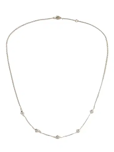 L’Atelier Nawbar The 5 Dots 18-karat White Gold Diamond Necklace | Thumbnail 1 L’Atelier Nawbar The 5 Dots 18-karat White Gold Diamond Necklace | Thumbnail 1