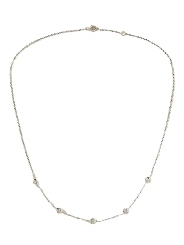 L’Atelier Nawbar The 5 Dots 18-karat White Gold Diamond Necklace