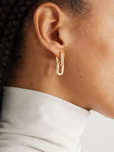 SHAY 18-karat Gold Diamond Earrings | Thumbnail 2 SHAY 18-karat Gold Diamond Earrings | Thumbnail 2