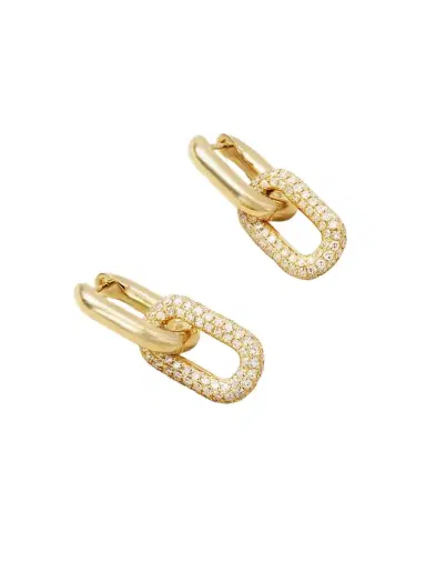 SHAY 18-karat Gold Diamond Earrings | Thumbnail 1 SHAY 18-karat Gold Diamond Earrings | Thumbnail 1