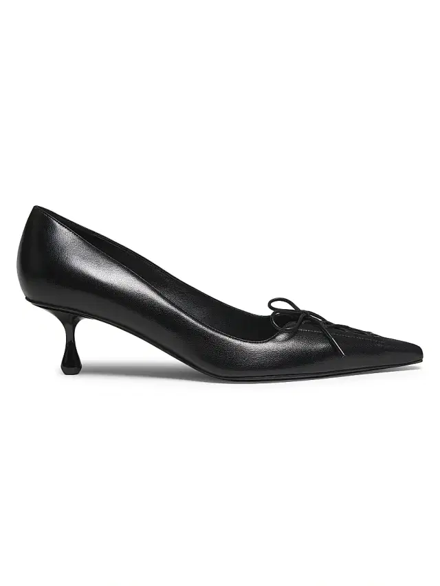 Jimmy Choo Women's Scarlett 50MM Vintage Metallic Leather Pumps - Black