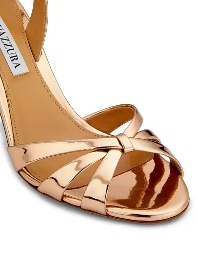 Aquazzura Women's Tati 85MM Slingback Sandals | Thumbnail 5