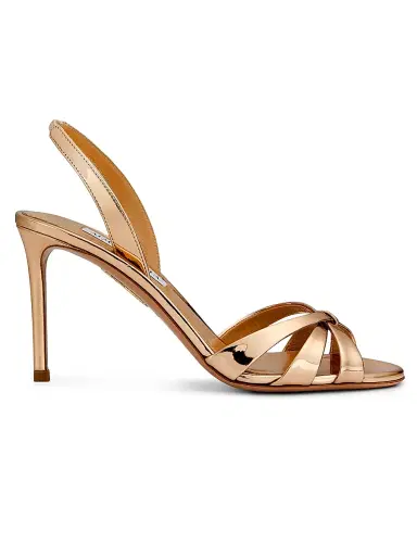 Aquazzura Women's Tati 85MM Slingback Sandals | Thumbnail 1