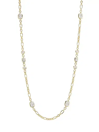 Adriana Orsini Women's Cabrete 18K-Gold-Plated & Cubic Zirconia Station Necklace - Gold | Thumbnail 1 Adriana Orsini Women's Cabrete 18K-Gold-Plated & Cubic Zirconia Station Necklace - Gold | Thumbnail 1