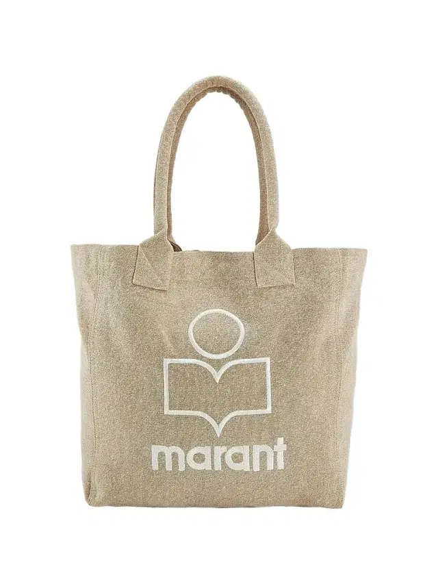 Isabel Marant Women's  Yenky Logo Tote - Beige