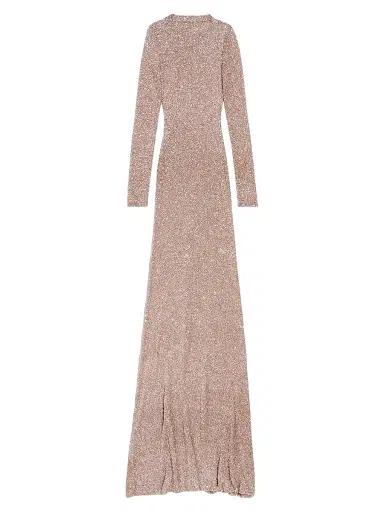 Balenciaga Women's Maxi Dress - Brown - Size Large | Thumbnail 2 Balenciaga Women's Maxi Dress - Brown - Size Large | Thumbnail 2