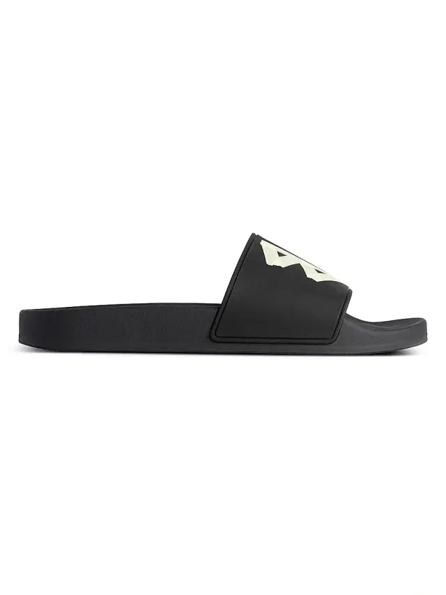 Balenciaga Women's Pool Slide Sandals - Black