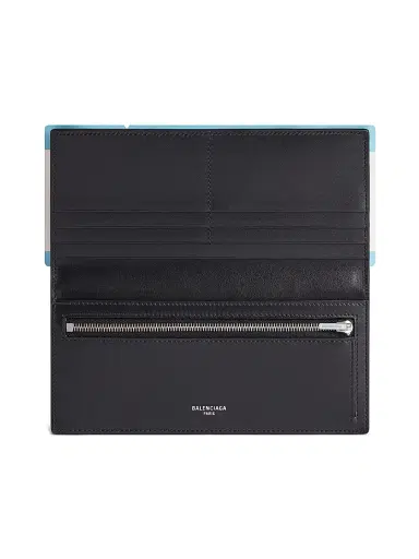Balenciaga Men's Passport Long Wallet 1 Ticket | Thumbnail 3 Balenciaga Men's Passport Long Wallet 1 Ticket | Thumbnail 3