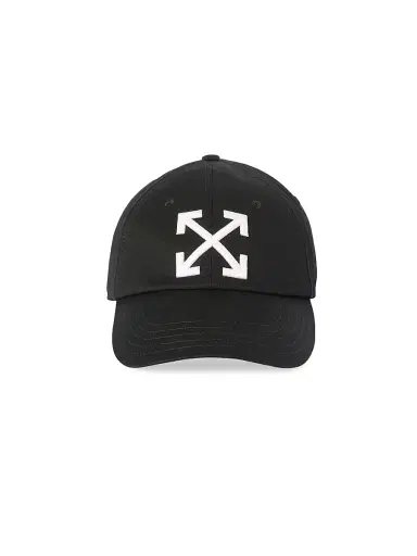 Off-White Men's Drill Bookish Baseball Cap - Black White | Thumbnail 1 Off-White Men's Drill Bookish Baseball Cap - Black White | Thumbnail 1