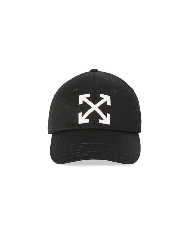 Off-White Men's Drill Bookish Baseball Cap - Black White