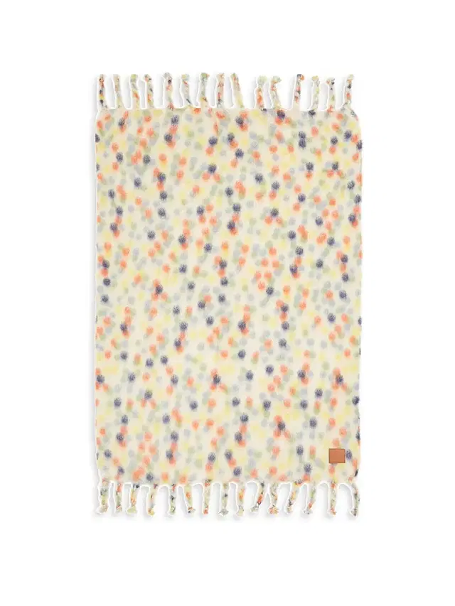 LOEWE Dot Mohair-Wool Throw Blanket