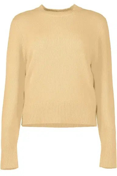 Allude Long Sleeve Sweater - Macadamia | Thumbnail 1