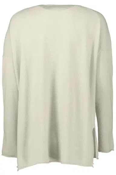 Allude LONG SLEEVE VNECK SWEATER | Thumbnail 2