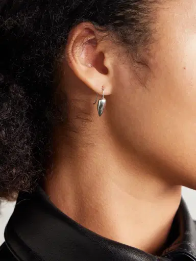 Sophie Buhai Tiny Spear Silver Earrings | Thumbnail 2