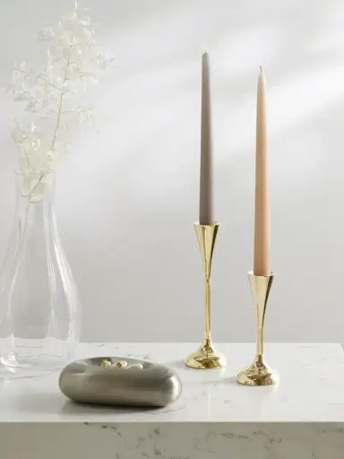 Fourth Street Drip Set Of Nine Gold-tone Candleholders | Thumbnail 2 Fourth Street Drip Set Of Nine Gold-tone Candleholders | Thumbnail 2